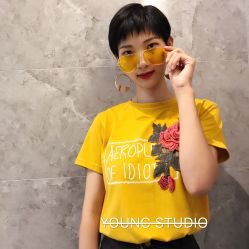 -INS羽毛接发·巴黎画染