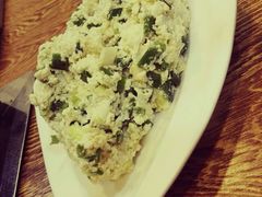 小葱拌豆腐-张记烤羊腿