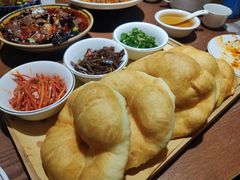 油饼卷菜-蓝田印象