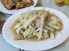 面筋扒白菜-悦宾饭馆(翠花胡同店)