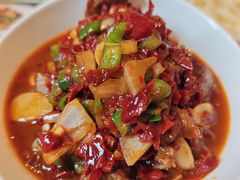 滚刀肉辣皮子拌面-新疆巴州金丝特餐厅(大钟寺店)