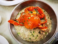 膏蟹蒸蛋饼-辉记虾塘海鲜农庄