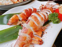 盐烧鱿鱼-千鹤日本料理(穿山路店)