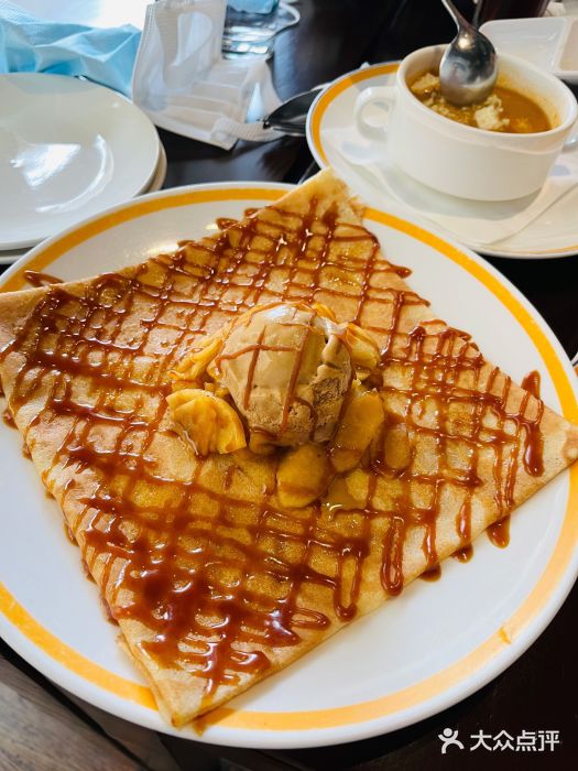 La Creperie法餐厅(桃江路店)焦糖香蕉薄饼图片