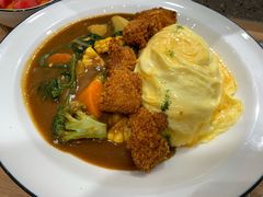 炸鸡块咖喱蛋包饭-池奈·咖喱蛋包饭(熙地港店)