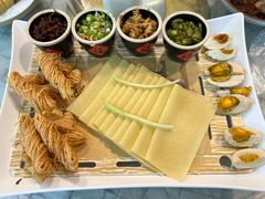 自制薄脆煎饼-乔家满族八大碗(流水沟店)