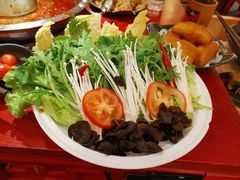 时蔬拼盘-谭鸭血(金华永盛店)