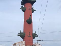 -瓦西里岛古港口灯塔