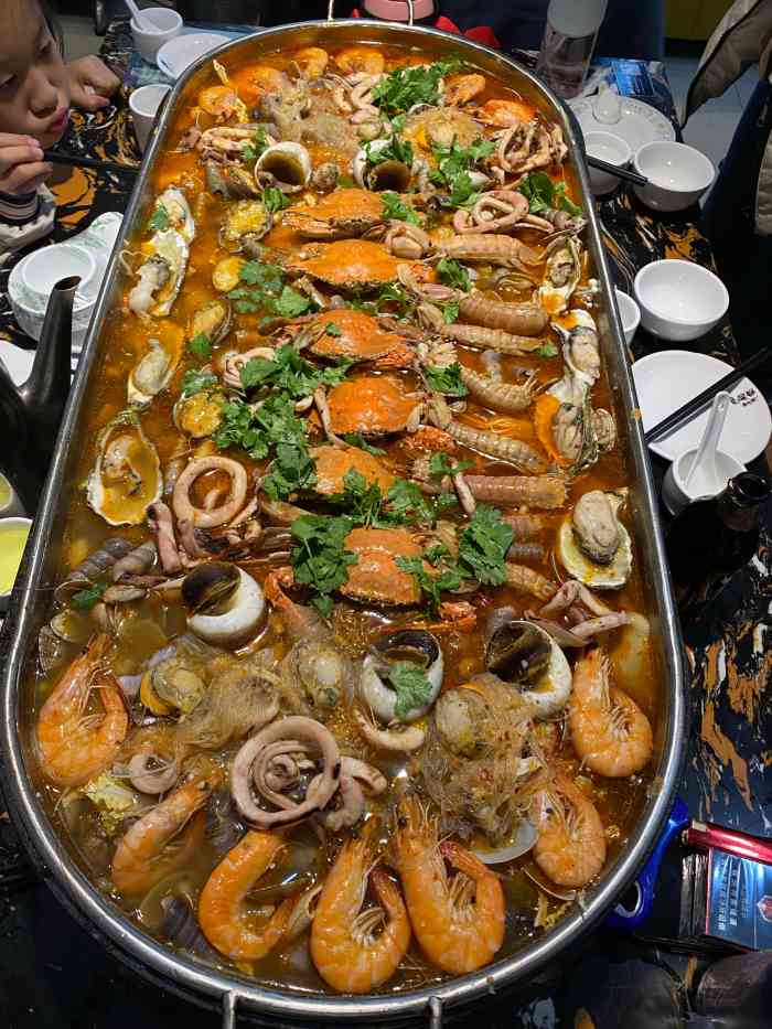 京成海鲜大咖(岚山店)-"来日照办事 大家一行6个人来吃海鲜02 .