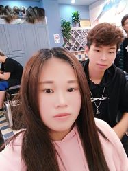 -韩鑫烫染接发·收长头发