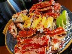 芝士烤帝王蟹腿-綱元·海鲜豆捞(明州里店)