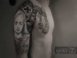 -幸运7纹身刺青Lucky7tattoo