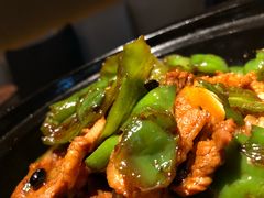 擂辣椒炒五花肉-原食日记(合生汇购物中心店)