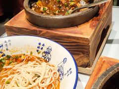 石锅凉粉炒米-汉唐宴长安食府