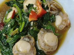 菠菜拌扇贝-鲁毓鲜蓬莱小面(黄山路店)