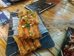 -长青菠菜面·烧烤