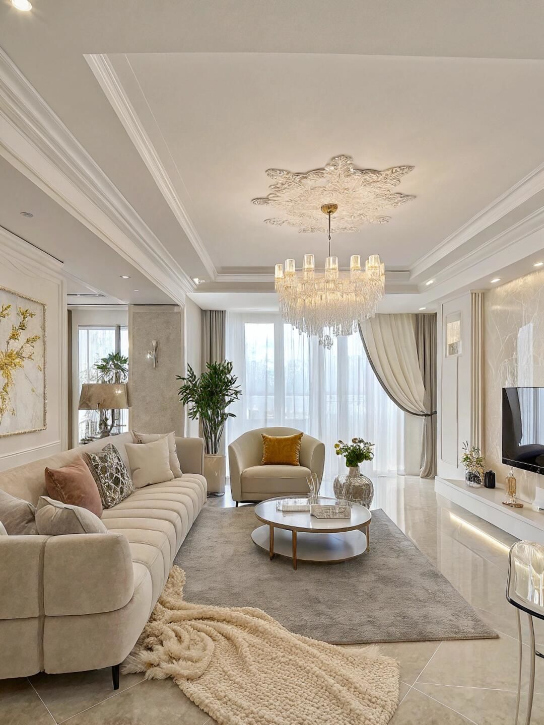 吹爆!这轻奢风装修美到我心巴上了