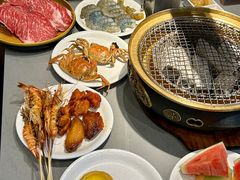 -山焱·炭火自助烤肉(周浦万达店)