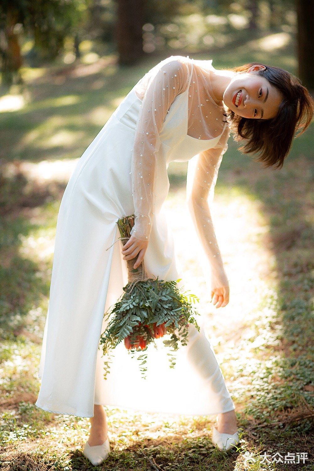 春夏小清新婚照🌿藏在小森林里的秘语💕