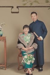 -时光纪亲子全家福照相馆(静安店母女写真父母纪念照)