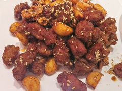 黑椒蒜子牛肉粒-大铁勺新津菜(中北永旺店)