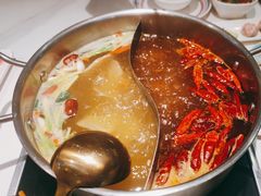 骨汤虫草花锅底-许府牛火锅(信义坊总店)