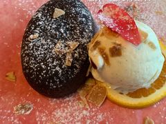熔岩巧克力配冰淇淋-IL Forno 意坊·意大利餐厅(温州万象城店)