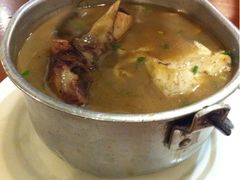 筒子骨炖豆腐-老头儿油爆虾(星光一期店)