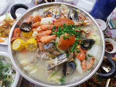 招牌海鲜骨煲-凤城康记饭店