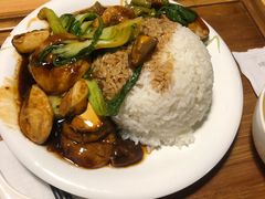 香菇面筋饭-富源春面馆(四川北路店)
