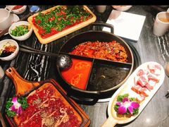 -热火朝天鲜切牛肉火锅(南强街巷店)