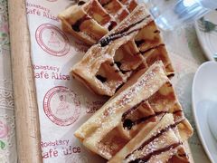 蓝莓华夫饼-Cafe Alice咖啡爱丽丝(奥城店)