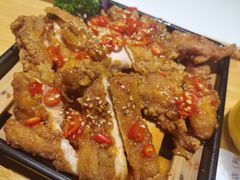 泰辣脆皮鸡-无限双拼照烧双拼饭(和平店)