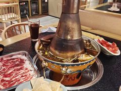 招牌红烧羊蝎子锅-京炭铜锅涮肉·羊蝎子·羊肉炉(保利·时光里店)