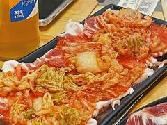 辣白菜五花肉-朝鲜烤肉(安宁庄店)