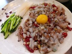 生拌八带牛肉-金明子八带鱼馆(正宗韩国连锁店)