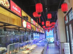 自助取餐区-渔民船说·北塘海鲜·天津菜·海肠捞饭(北塘古镇店)