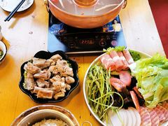 腊排骨锅底-民食香·腊排骨野生菌美食(木府店)