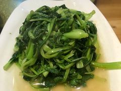 清炒鸡毛菜-阿巧一号私房菜(止园路店)