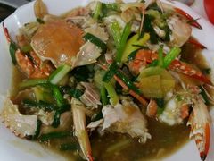 葱姜炒蟹-南海渔家•海鲜•正宗海南菜(海棠湾店)