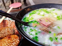 羊杂汤-万红路羊汤烧饼店(将台路店)