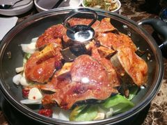 鲶鱼锅-猪啊牛呀羊啊铜盘烤肉(正大广场店)