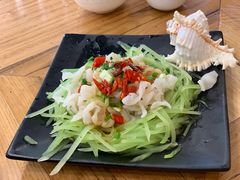 葱油蚌肉-外婆船宴餐厅·外婆喊你回家吃饭