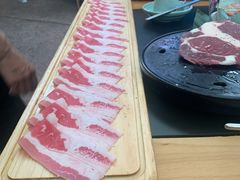 一米长盘牛五花-犟牛家·榴莲烤肉(五棵松店)