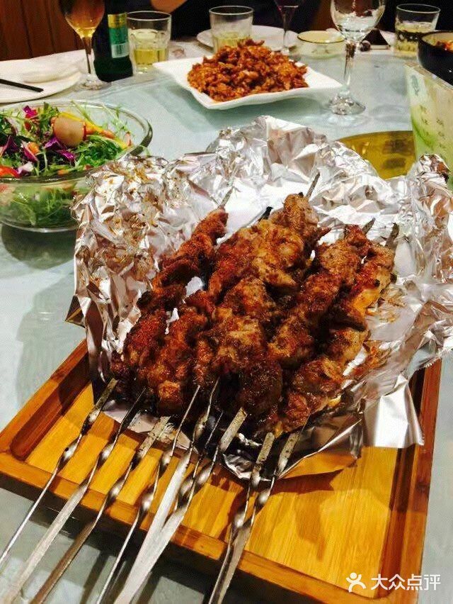 永源成清真餐厅(黑牛城道店)碳烧羊肉串图片