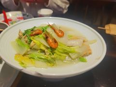 腐皮杭白菜-老头儿油爆虾·知味杭州(爱琴海购物中心)
