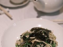 茭白炒现划鳝丝-玫瑰厅上海菜(兴国路店)