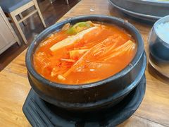 泡菜汤-紫霞门韩国料理烤肉(深南东路店)