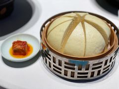 茶油腐乳配玉米馒头-湘上湘(米其林餐厅-正大中心总店)