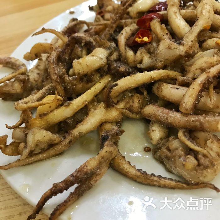 益民餐厅-干煸鱿鱼须图片-天津美食-大众点评网